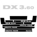 ΣΕΤ ΑΥΤΟΚΟΛΛΗΤΑ DEUTZ FAHR DX 3.60