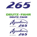 ΣΕΤ ΑΥΤΟΚΟΛΛΗΤΑ DEUTZ FAHR AGROTRON 265