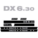 ΣΕΤ ΑΥΤΟΚΟΛΛΗΤΑ DEUTZ FAHR DX 6.30